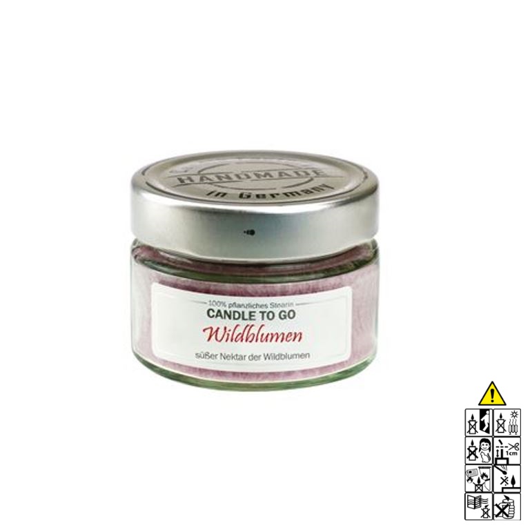 Hochwertige Duftkerze im Glas Wildblumen Candle to Go Hochwertige Duftkerze von Candle Factory Candle to Go Wildblumen g?nstig in Kerzen Online Shop kaufen. Duftkerzen im Glas. Geschenkidee Candle to Go Wildblumen