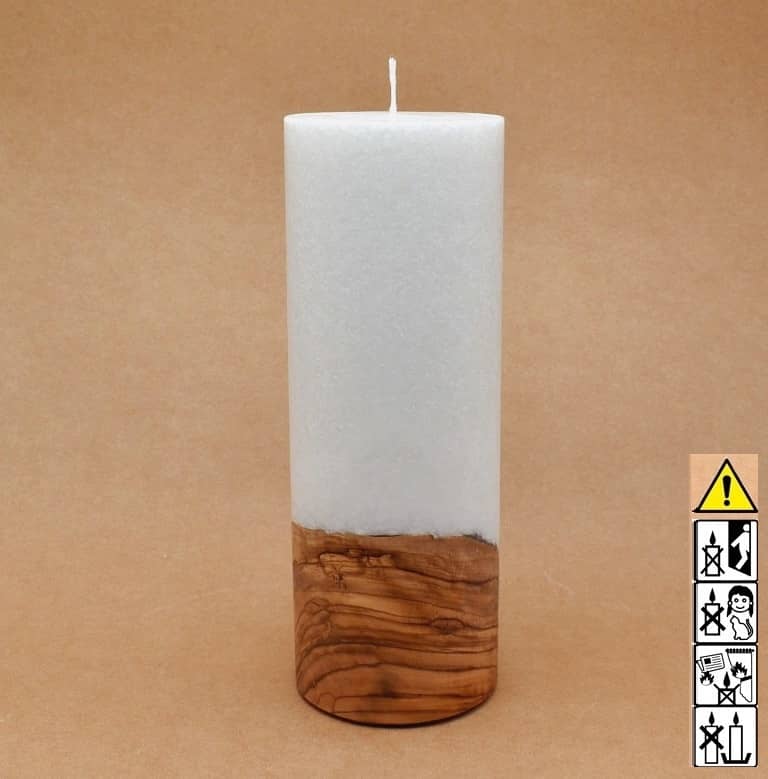 Kerze mit Holz, Teelicht, Unikat Holzkerze, Individuelle runde Hochzeitskerze mit Holz, Holzelementen Teelicht Hochzeitskerze, Kerze mit Holzeinsatz, Teelicht rund, Stearin, im Kerzen online Shop für Hochzeiten bestellen, günstig kaufen.