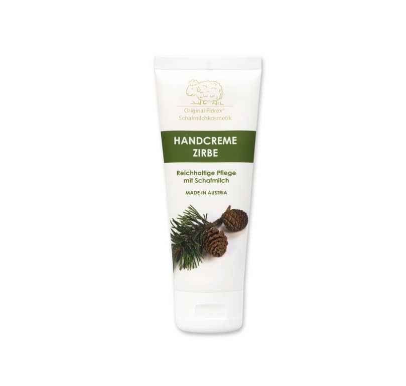 Handcreeme Zirbe 75 ml, Florex Handcreme Zirbe 75 ml Florex, Reichhaltige Pflege mit Schafmilch in unserem online Shop kaufen