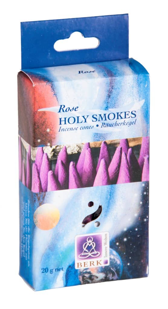 Rose Räucherkegel - Holy Smoke 20 g Rose Räucherkegel - Holy Smoke 20 g