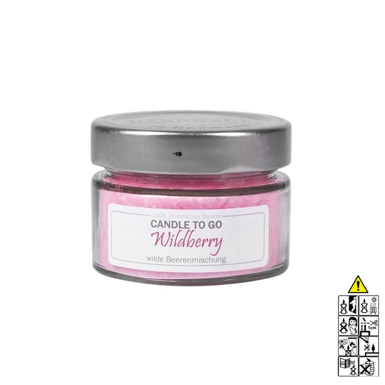 Wildberry - Candle to Go Reisekerze. Duftkerze im Glas von Candle Factory Wildberry - Candle to Go Reisekerze. Duftkerze im Glas von Candle Factory