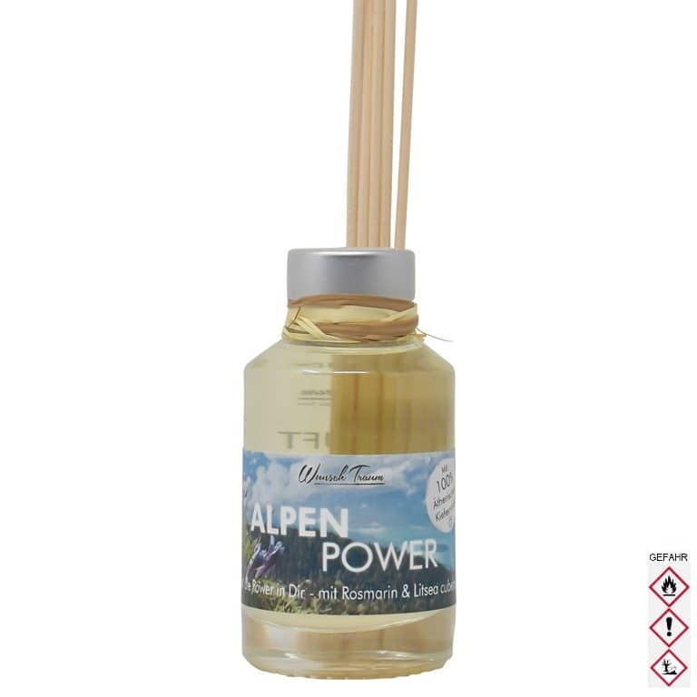 "Alpen Power" Raumduftflasche (100ml) "Alpen Power" Raumduftflasche (100ml)