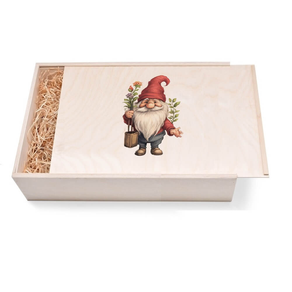 Zwergen Geschenkbox groß aus Holz mit verzierten Deckel Zwergen Geschenkbox groß aus Holz mit verzierten Deckel. Jetzt in unserem Geschenke Onlineshop kaufen.