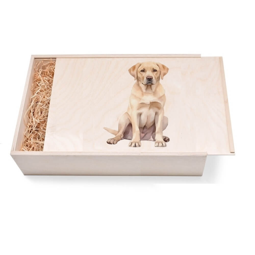 Hunde Geschenkbox groß aus Holz mit verzierten Deckel Hunde Geschenkbox groß aus Holz mit verzierten Deckel Innen = 36/24/9 cm. Jetzt in unserem Geschenke Onlineshop kaufen.