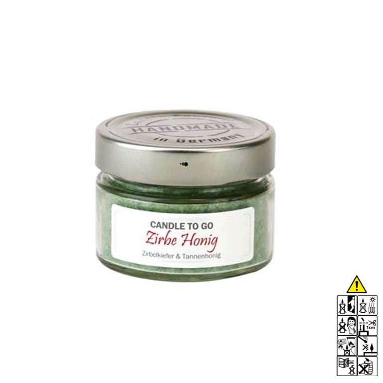 Hochwertige Duftkerze im Glas Honig Zirbe Candle to Go Hochwertige Duftkerze von Candle Factory Candle to Go Honig Zirbe g?nstig in Kerzen Online Shop kaufen. Duftkerzen im Glas. Geschenkidee Candle to Go Honig Zirbe