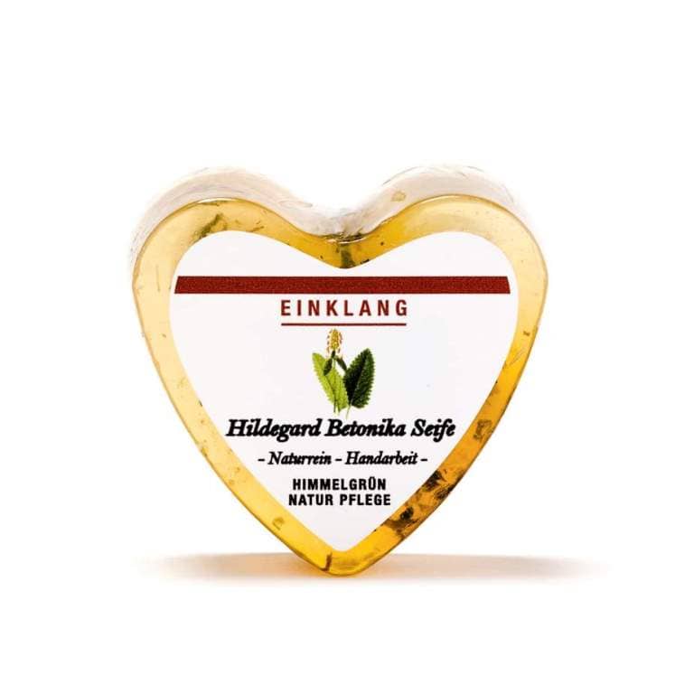 Hildegard Betonikaseife, Glycerienseife Herzform Hochwertige Geschenkidee Wellness Hildegard Betonikaseife - Glycerienseife in Herzform online kaufen