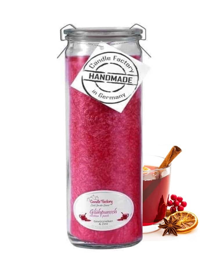 Hochwertige Duftkerze von Candle Factory Gl?hpunsch Big Jumbo im Glas g?nstig in Kerzen Online Shop kaufen. Duftkerzen im Glas. Geschenkidee Gl?hpunsch Big Jumbo im Glas