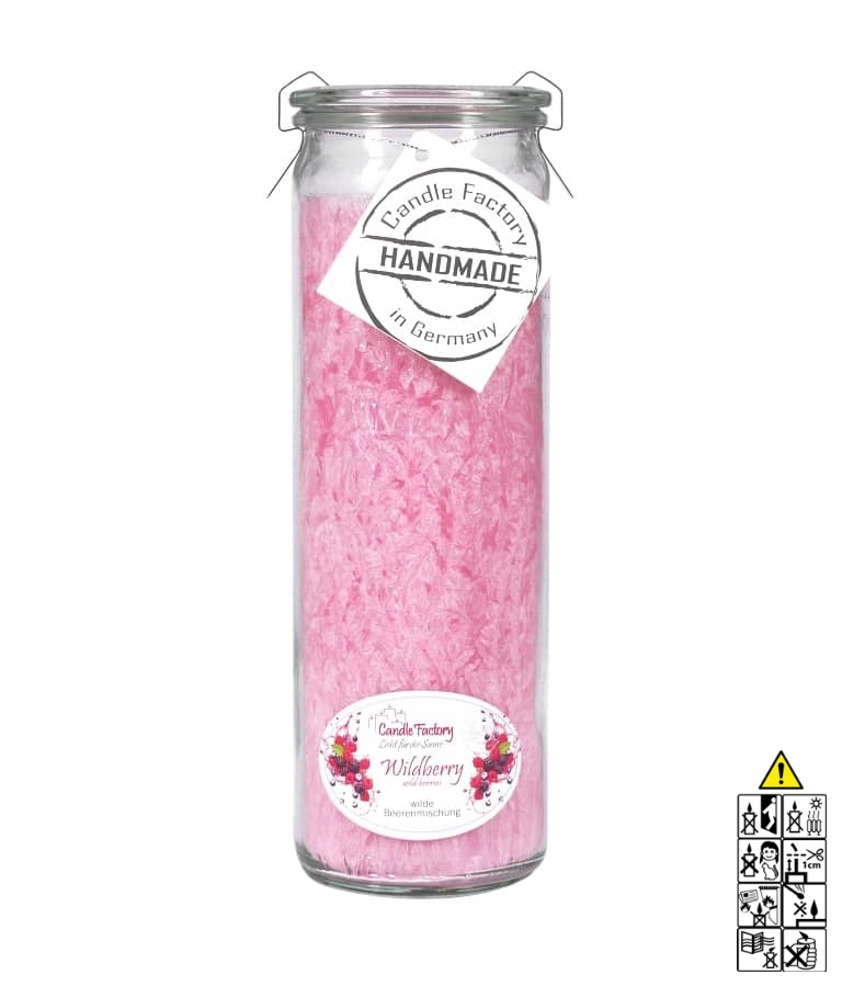 Wildberry - Big Jumbo Duftkerze im Glas von Candle Factory
