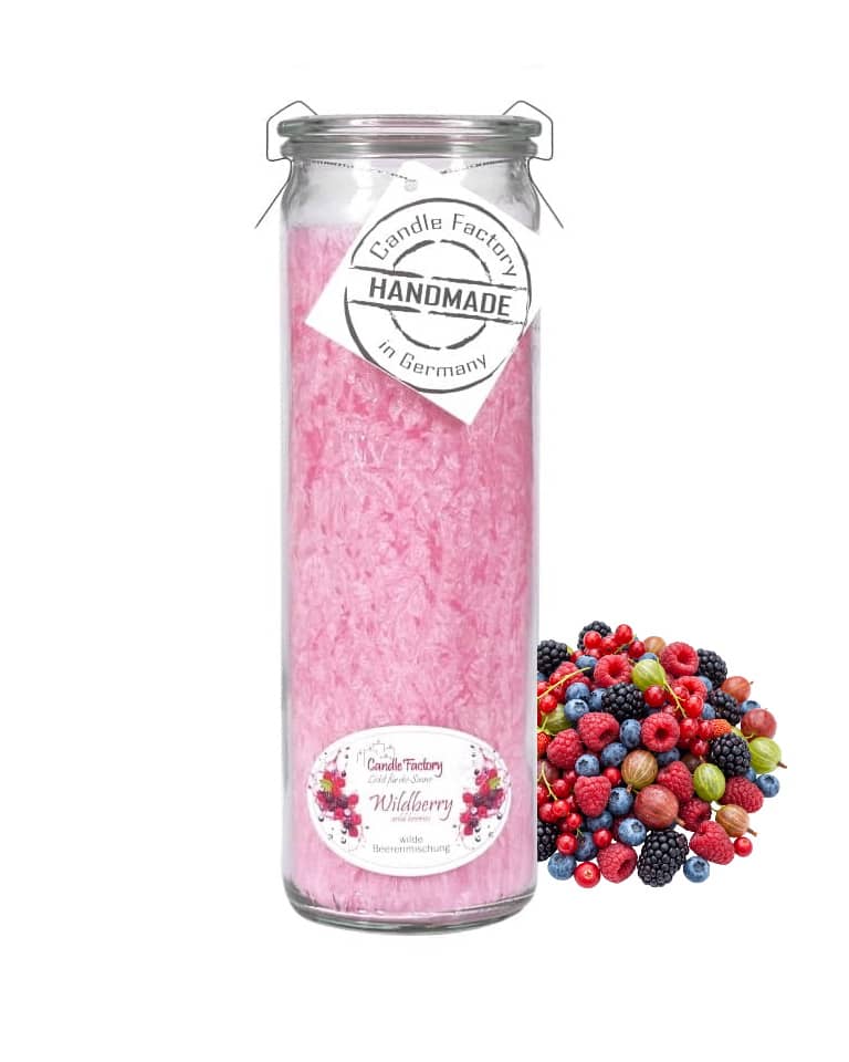 Wildberry - Big Jumbo Duftkerze im Glas von Candle Factory