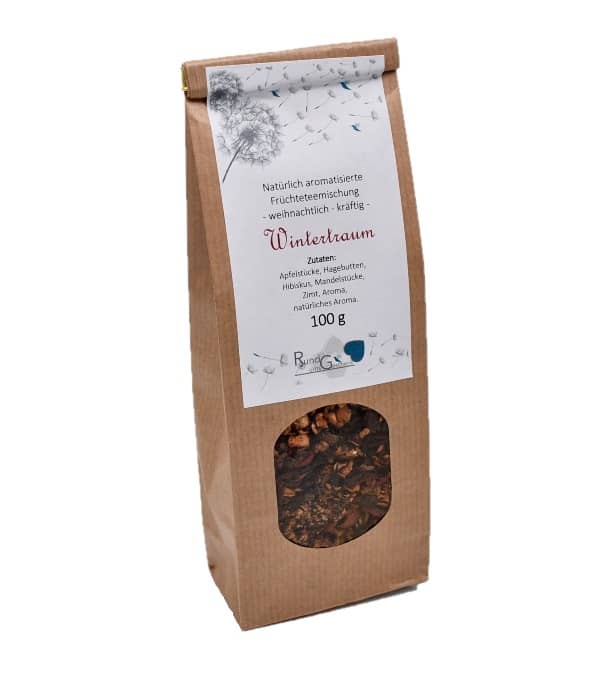 Wintertraum Früchtetee Gebinde 100g Früchtetee Wintertraum Gebinde 100 g, feiner Winterlicher Genuss für gemütliche Stunden