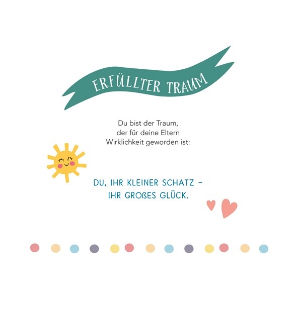 Geschenkbuch mit Sprüchen schön Illustrierte Seiten klein, in unserem online Shop kaufen