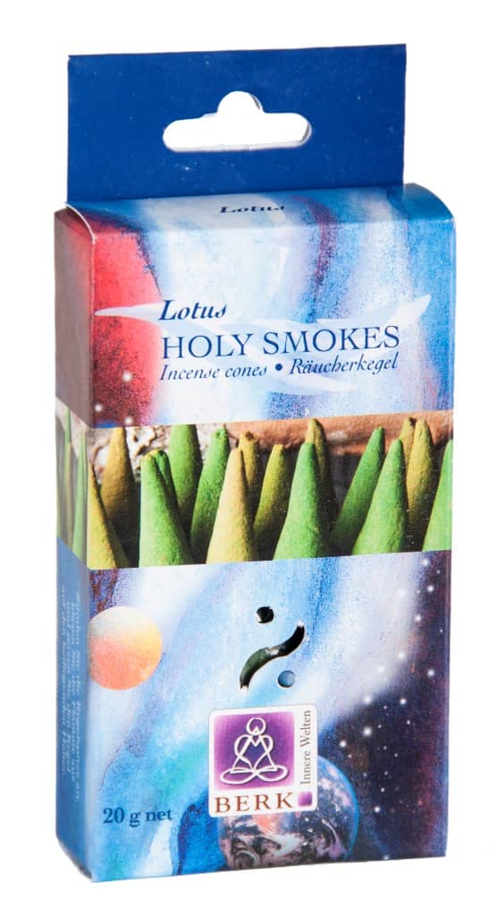 Lotus Räucherkegel - Holy Smoke 20 g Lotus Räucherkegel - Holy Smoke 20 g