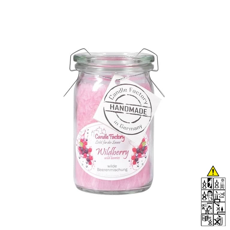 Wildberry - Baby Jumbo Duftkerze im Glas von Candle Factory Wildberry - Baby Jumbo Duftkerze im Glas von Candle Factory