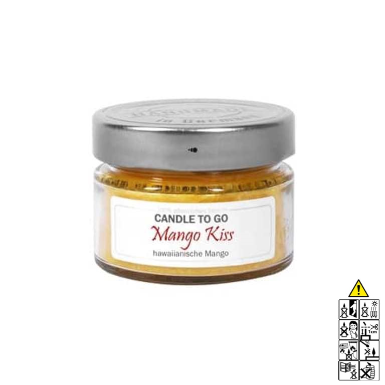 Hochwertige Duftkerze im Glas Candle to Go Mango Kiss Hochwertige Duftkerze von Candle Factory Candle to Go Mango Kiss g?nstig in Kerzen Online Shop kaufen. Duftkerzen im Glas. Geschenkidee Candle to Go Mango Kiss