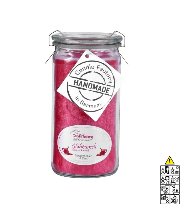 Hochwertige Duftkerze von Candle Factory Gl?hpunsch Mini Jumbo im Glas g?nstig in Kerzen Online Shop kaufen. Duftkerzen im Glas. Geschenkidee Gl?hpunsch Mini Jumbo im Glas