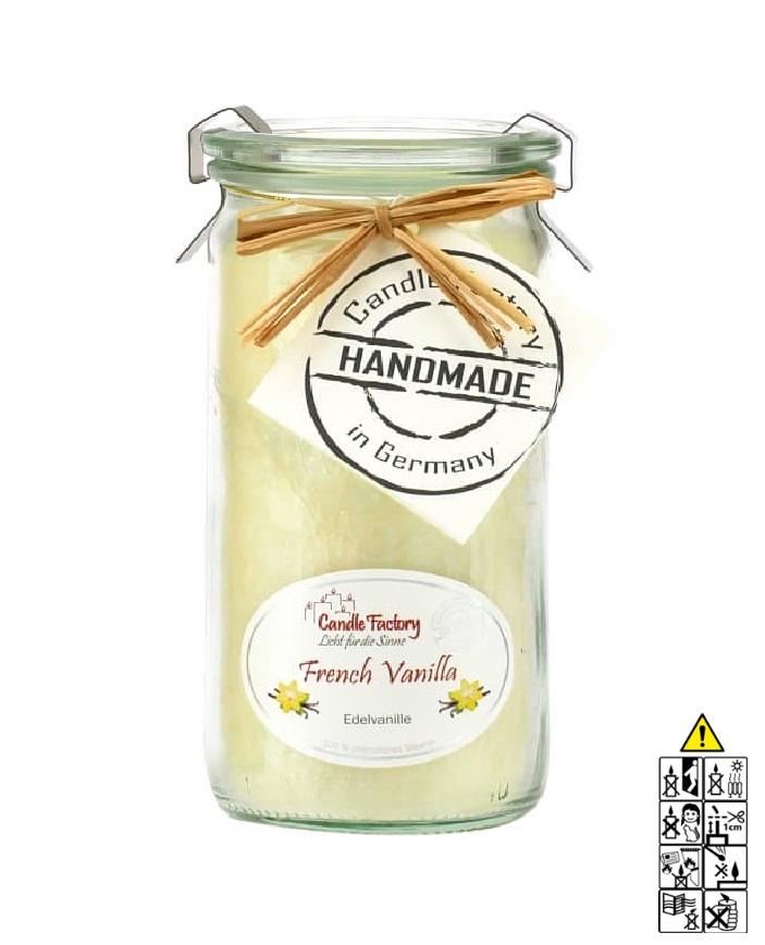 Hochwertige Duftkerze im Glas French Vanilla Mini Jumbo Hochwertige Duftkerze von Candle Factory French Vanilla Mini Jumbo im Glas g?nstig in Kerzen Online Shop kaufen. Duftkerzen im Glas. Geschenkidee French Vanilla Mini Jumbo im Glas