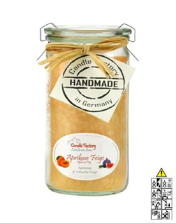 Hochwertige Duftkerze im Glas Aprikose Feige Mini Jumbo Hochwertige Duftkerze von Candle Factory Aprikose Feige Mini Jumbo im Glas g?nstig in Kerzen Online Shop kaufen. Duftkerzen im Glas. Geschenkidee Aprikose Feige Mini Jumbo im Glas