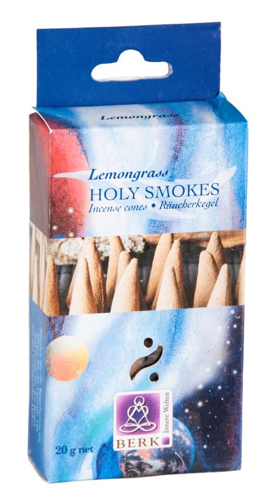 Lemongrass Räucherkegel - Holy Smoke 20 g Lemongrass Räucherkegel - Holy Smoke 20 g