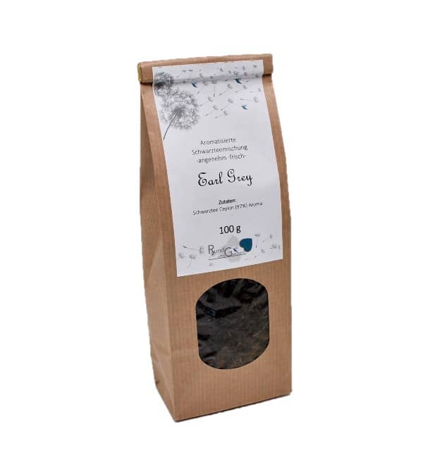 Earl-Grey-Schwarztee, Gebinde 100g Earl-Gray-Schwarztee, Gebinde 100g, erfrischend leichter Teegenuss für besondere Stunden