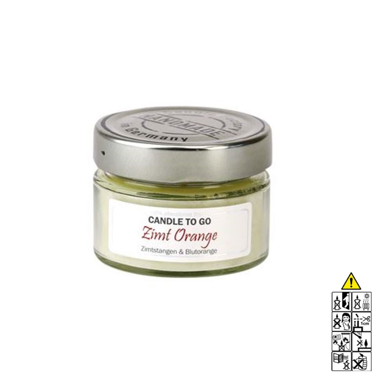 Hochwertige Duftkerze im Glas Zimt Orange Candle to Go Hochwertige Duftkerze von Candle Factory Candle to Go Zimt Orange g?nstig in Kerzen Online Shop kaufen. Duftkerzen im Glas. Geschenkidee Candle to Go Zimt Orange