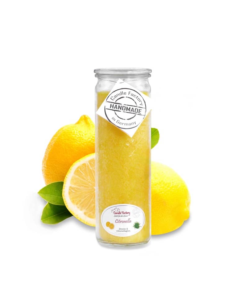 Hochwertige Duftkerze von Candle Factory Citronella Big Jumbo g?nstig in Kerzen Online Shop kaufen. Duftkerzen im Glas. Geschenkidee Citronella Big Jumbo.