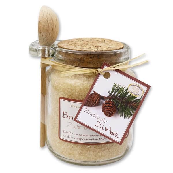 Badesalz Zirbe mit Holzlöffel Florex Badesalz Zirbe mit Holzlöffel Florex, für gemütliche Stunden in der Badewanne online kaufen
