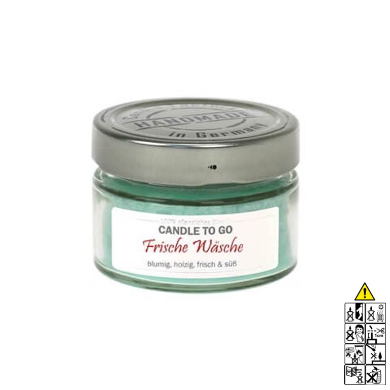 Hochwertige Duftkerze im Glas Frische W?sche Candle to Go Hochwertige Duftkerze von Candle Factory Candle to Go Frische W?sche g?nstig in Kerzen Online Shop kaufen. Duftkerzen im Glas. Geschenkidee Candle to Go Frische W?sche