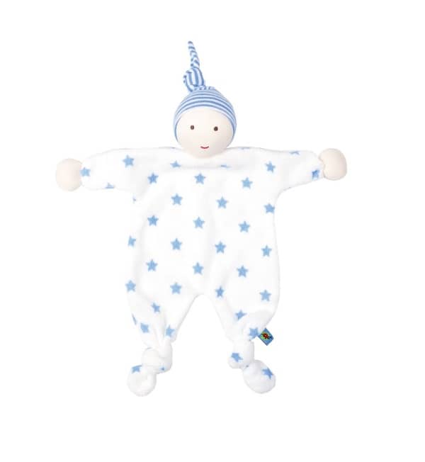 Mein erstes Schmusetuch, Püppchen hellblau BabyGlück, Geschenke zur Geburt online kaufen
