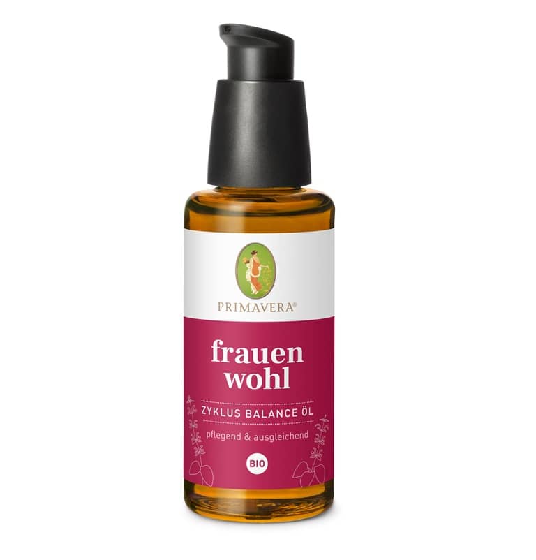 Frauenwohl Zyklus Balance Öl bio 50 ml Frauenwohl Zyklus Balance Öl bio 50 ml