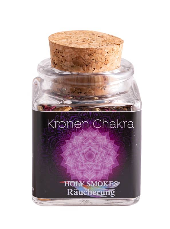 Hochwertiges Räucherwerk als Räuchermischung: Kronen - Chakra. Räucherwerk günstig kaufen im Onlineshop.