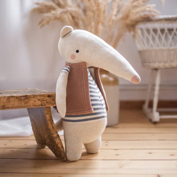 Juri Ameisenbär, AVA&YVES Juri Ameisenbär, AVA&YVES Baumwollstrick, Geschenke für Kinder online kaufen
