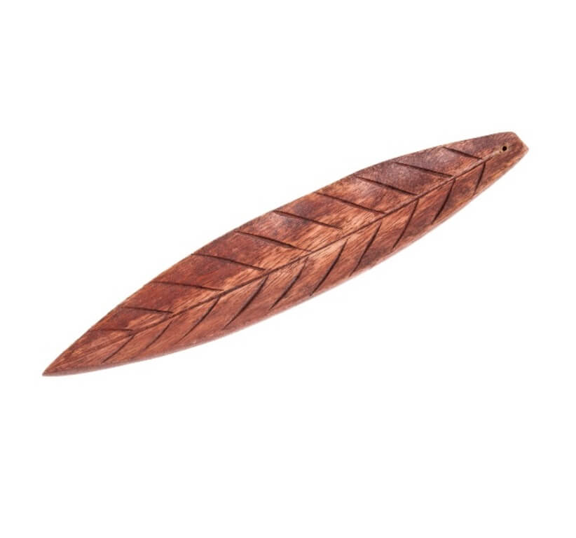 Räucherstäbchenhalter "brown Leaf" Räuchern mit Räucherstäbchenhalter "brown Leaf"