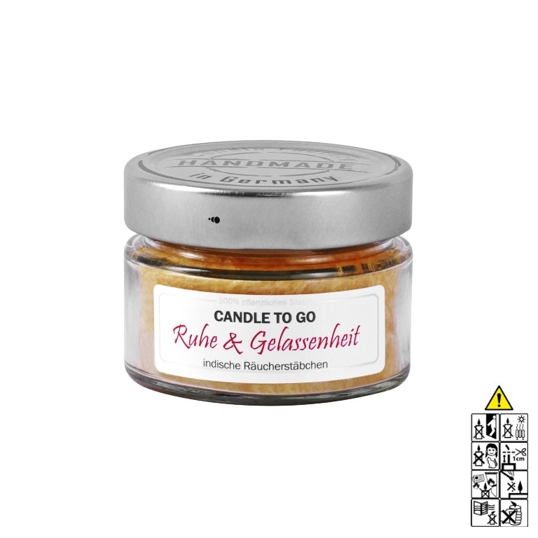 Hochwertige Duftkerze Ruhe und Gelassenheit Candle to Go im Glas Hochwertige Duftkerze von Candle Factory Ruhe und Gelassenheit Candle to Go im Glas g?nstig in Kerzen Online Shop kaufen. Duftkerzen im Glas. Geschenkidee Ruhe und Gelassenheit Candle to Go im Glas