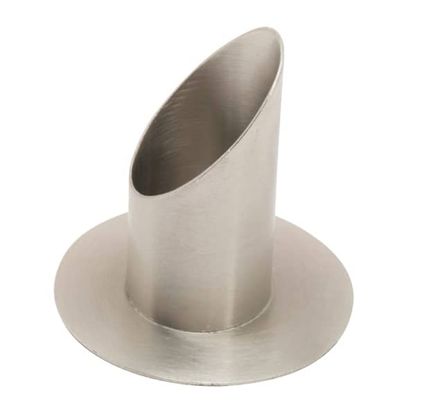 Kerzenständer Rund/abgeschrägt silber Kerzenständer Silberoptik ø 4 cm, mit Führung abgeschrägt, online in unserem Shop kaufen