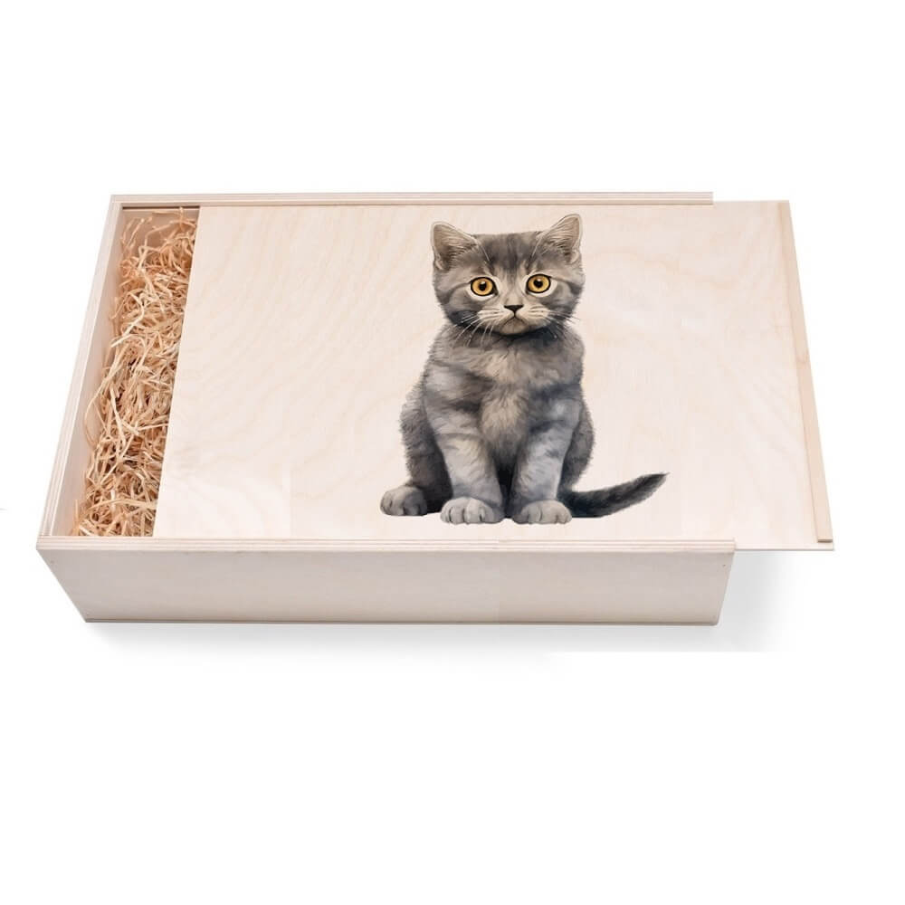"Katze 9 - Scottish Fold" Geschenkbox groß aus Holz mit verzierten Deckel "Katze 9 - Scottish Fold" Geschenkbox groß aus Holz mit verzierten Deckel. Jetzt in unserem Geschenke Onlineshop kaufen.