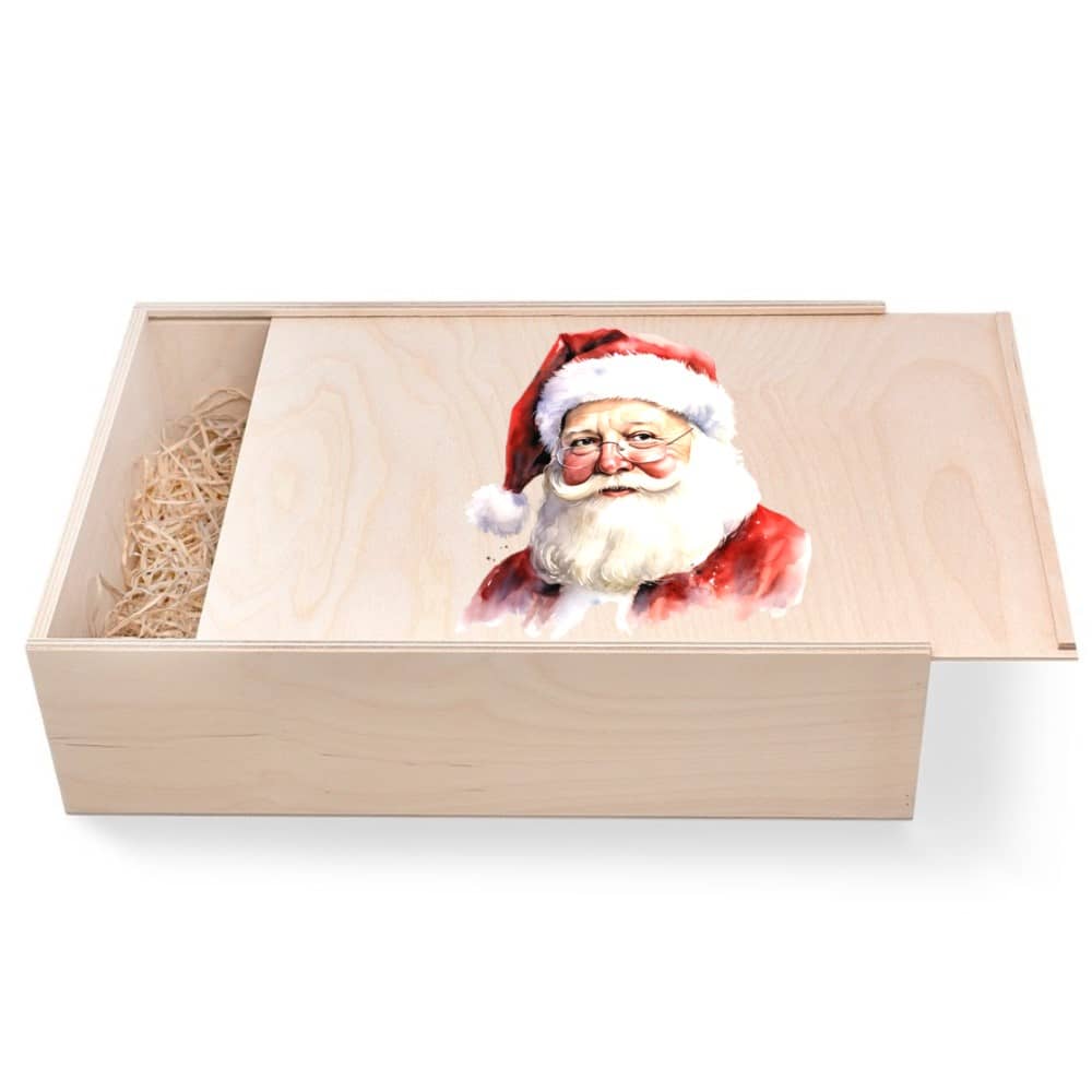 Hochwertige handgemachte Geschenkbox aus Holz günstig im Geschenke Online Shop kaufen.