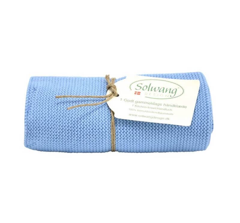 Solwang Handtuch ?ko-Tex Baumwolle Hellblau Handtuch von Solwang im Onlineshop kaufen aus 32 x 47 cm Baumwolle gestrickt Hellblau