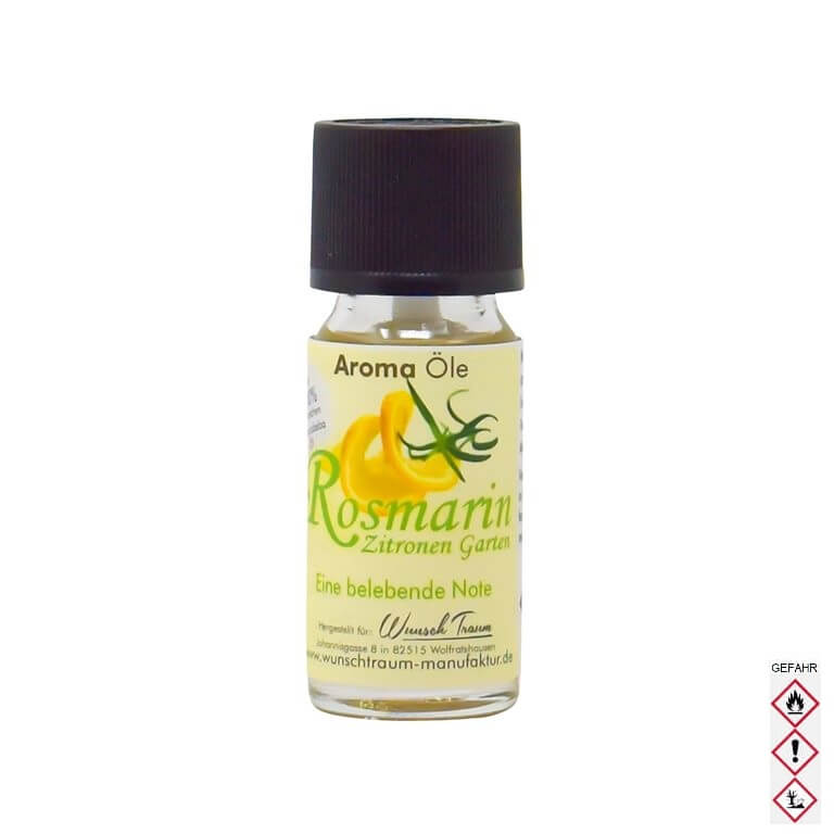 "Rosmarin Zitronengarten" Aroma Öl (10ml)