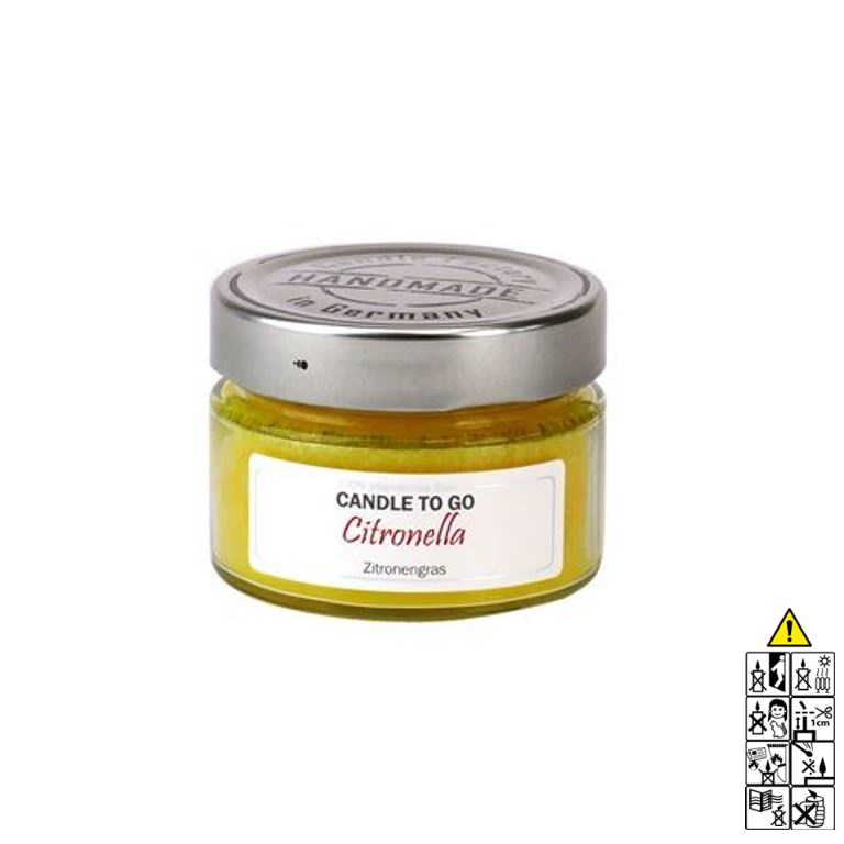 Hochwertige Duftkerze im Glas Citronella Candle to Go Hochwertige Duftkerze von Candle Factory Candle to Go Citronella g?nstig in Kerzen Online Shop kaufen. Duftkerzen im Glas. Geschenkidee Candle to Go Citronella