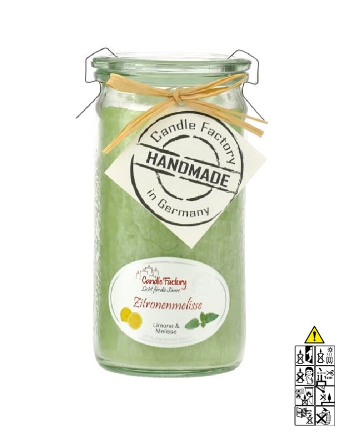 Hochwertige Duftkerze im Glas Zitronenmelisse Mini Jumbo Hochwertige Duftkerze von Candle Factory Zitronenmelisse Mini Jumbo im Glas g?nstig in Kerzen Online Shop kaufen. Duftkerzen im Glas. Geschenkidee Zitronenmelisse Mini Jumbo im Glas