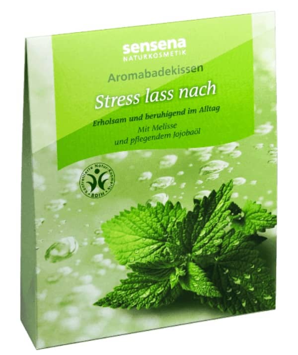 Stress lass nach Aromabadekissen