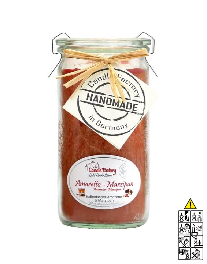 Hochwertige Duftkerze im Glas Amaretto Marzipan Mini Jumbo Hochwertige Duftkerze von Candle Factory Amaretto Marzipan Mini Jumbo im Glas g?nstig in Kerzen Online Shop kaufen. Duftkerzen im Glas. Geschenkidee Amaretto Marzipan Mini Jumbo im Glas