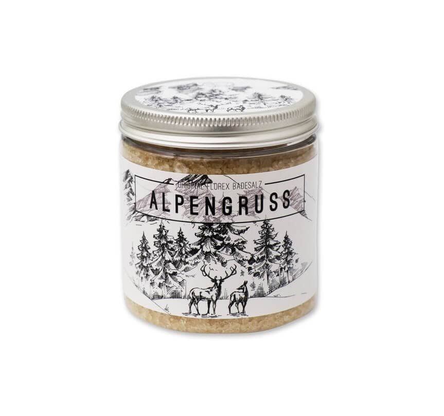 Badesalz Zirbe Alpengruß 300g Florex Badesalz Zirbe Alpengruß 300 g Florex, für gemütliche Stunden in der Badewanne online kaufen