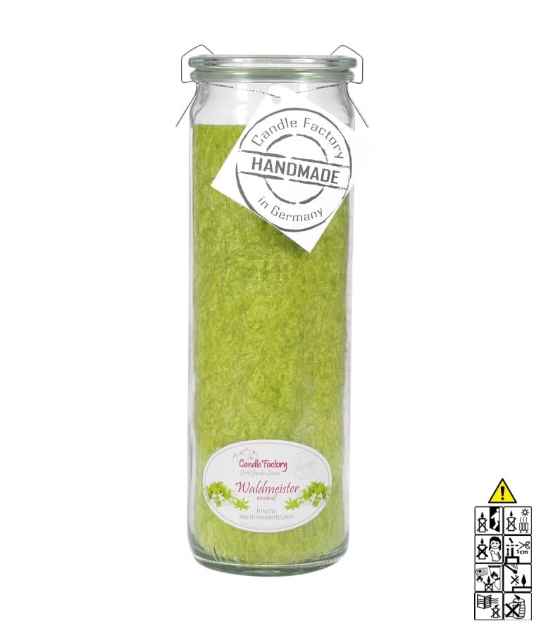 Waldmeister - Big Jumbo Duftkerze im Glas von Candle Factory