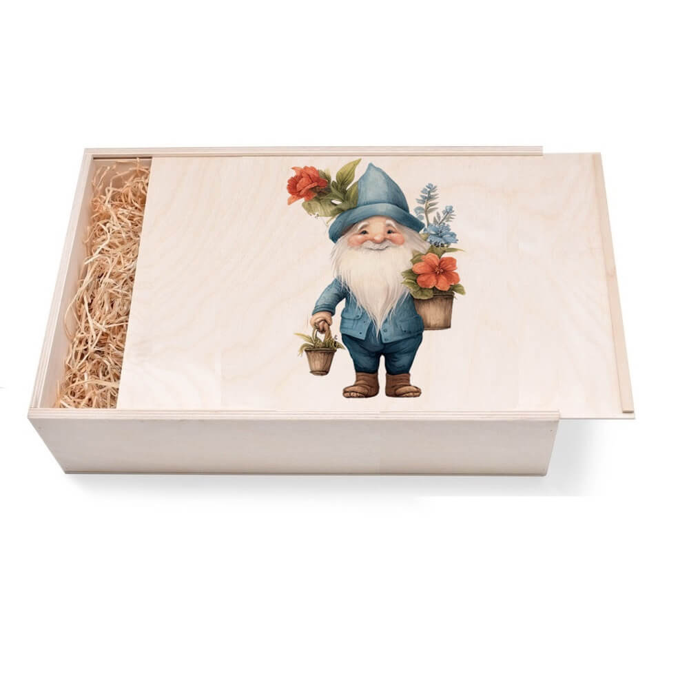 Zwergen Geschenkbox groß aus Holz mit verzierten Deckel Zwergen Geschenkbox groß aus Holz mit verzierten Deckel. Jetzt in unserem Geschenke Onlineshop kaufen.