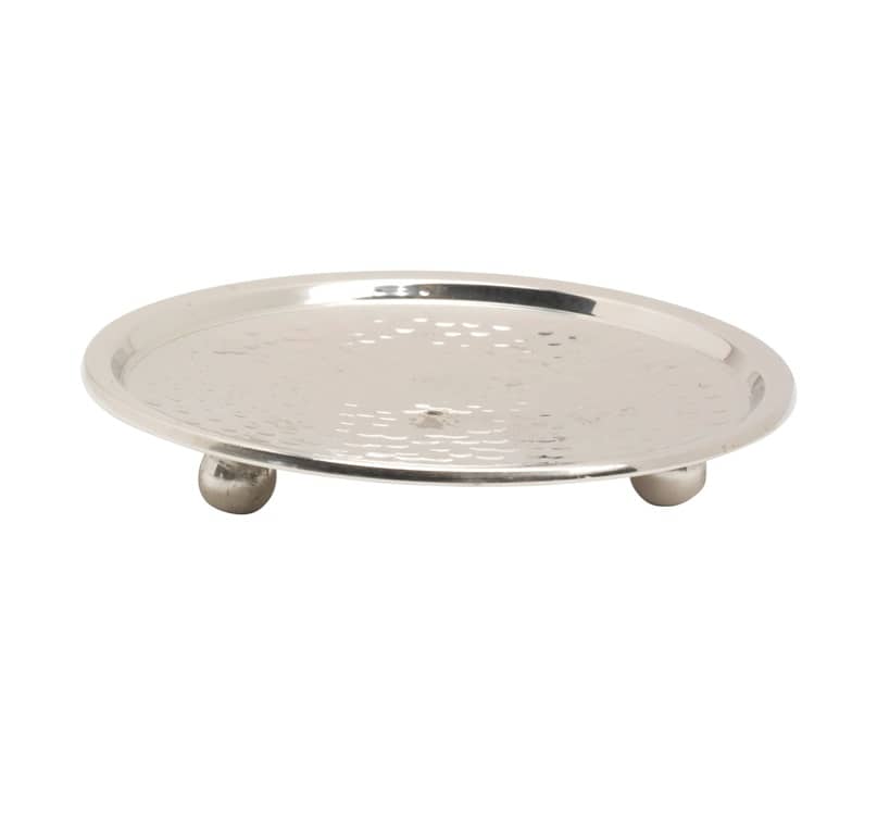 Kerzenständer / Kerzenhalter Ø Innen = 10 cm silberoptik poliert Kerzenständer / Kerzenhalter Ø Innen = 10 cm silberoptik poliert