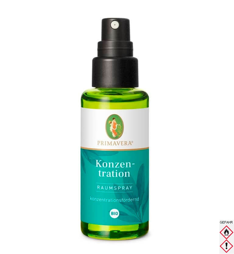 Konzentration Raumspray bio 50 ml Konzentration Raumspray bio 50 ml