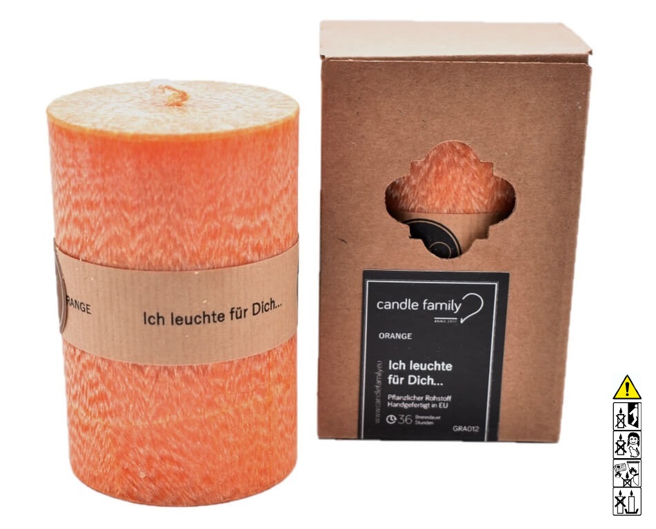 Stearinkerze Spruch Ich leuchte für dich Nachhaltige Stearinkerze Spruch, Ich leuchte für dich,65 x 100 Brenndauer 36 h online kaufen