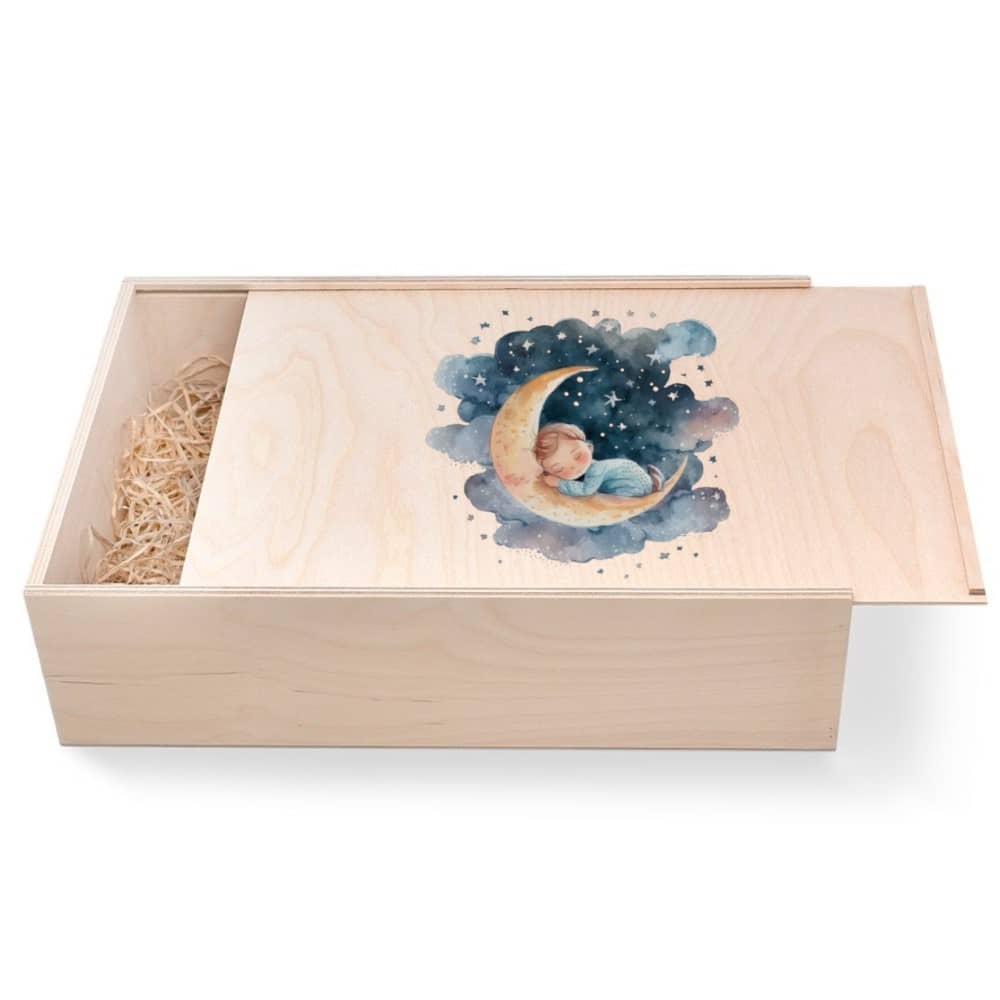 Hochwertige handgemachte Geschenkbox aus Holz günstig im Geschenke Online Shop kaufen. 