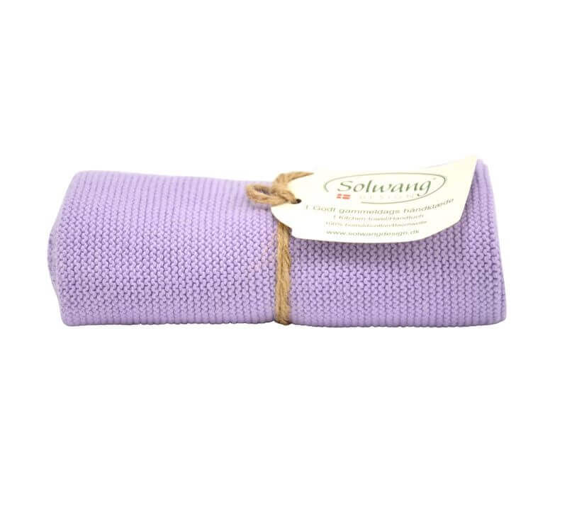 Solwang Handtuch ?ko-Tex Baumwolle Helllila Handtuch von Solwang online kaufen aus 32 x 47 cm Baumwolle gestrickt Helllila